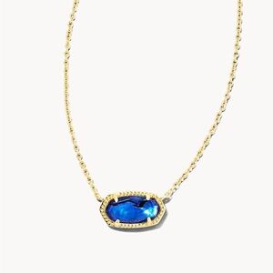 Kendra Scott Cobalt Cat's Eye necklace